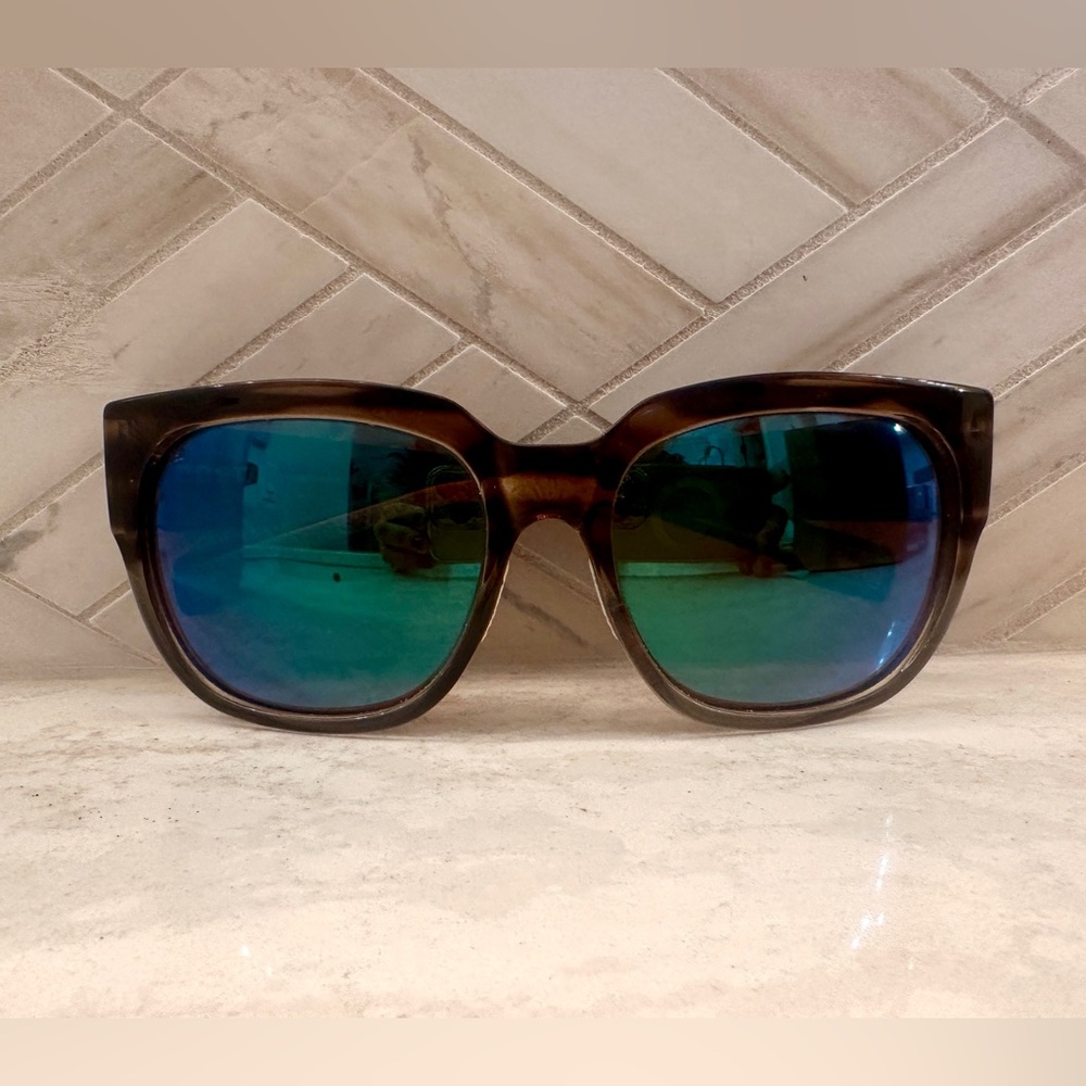 COSTA Water Woman 2 Sunglasses- Tortoise Shell Blue/green lenses